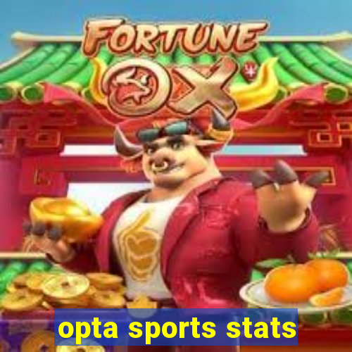 opta sports stats